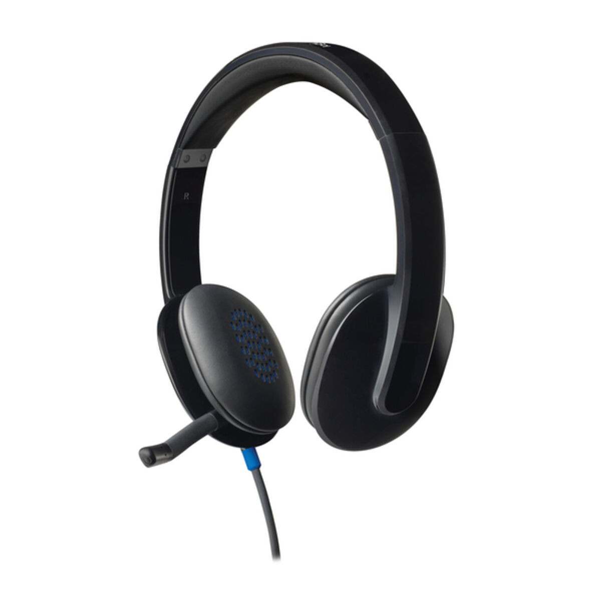 Gaming Slušalica s Mikrofonom Logitech H540 Crna
